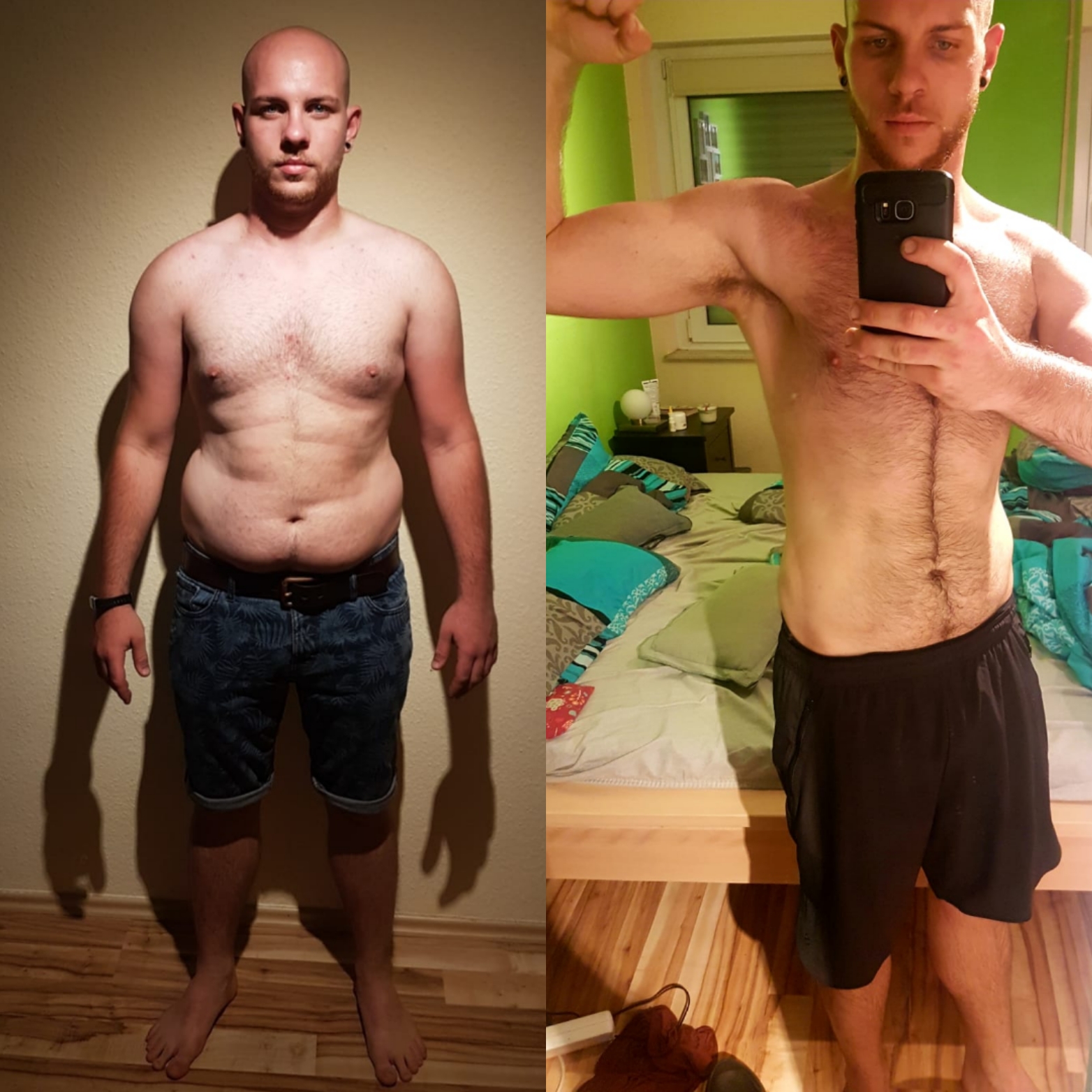 Die eigene Transformation von Benedikt Heizmann — über 35 kg abgenommen